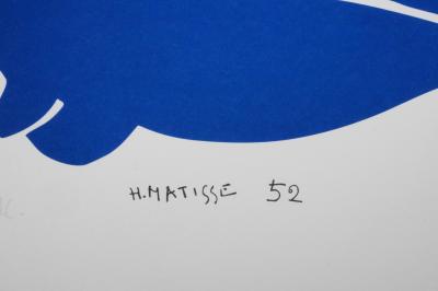 Henri MATISSE : Les Nus bleus (petits formats), Ensemble de 5 lithographies signées 2