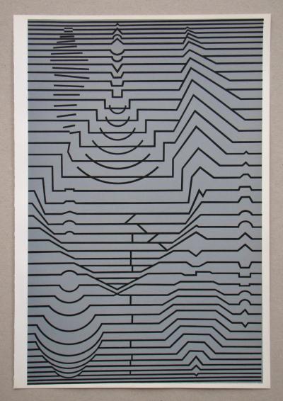 Victor VASARELY (d’après) - Naissances, 1959 - Sérigraphie 2