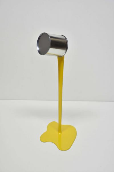 Yannick Bouillault - Intensément Jaune - sculpture  en Résine 2