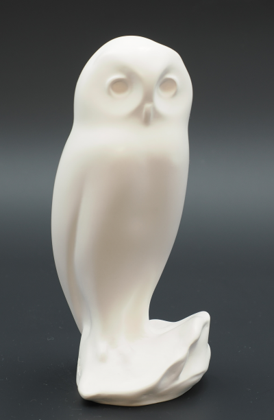 Francois Pompon - Chouette blanche- Sculpture