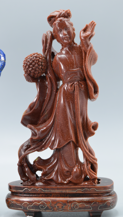 Chine , ensemble de 4 statuettes féminines - XXème siècle 2