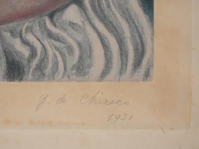 Giorgio De Chirico - Baigneuse assise, 1931 - Gravure originale signée 2