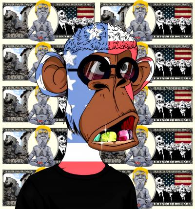 Karl Kox -Banana Republic #16, 2024 - Sérigraphie originale signée et numérotée 2