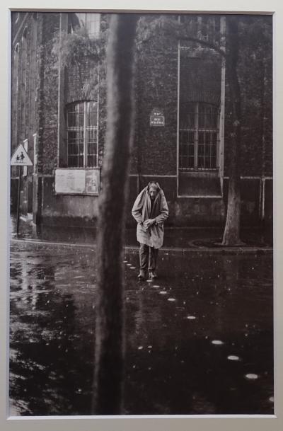 Henri Cartier-Bresson - Alberto Giacometti, Rue d’Alésia, 1961 - Photolithographie