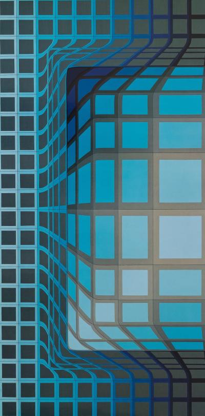 Victor VASARELY : KOSKA-REV - Estampe offset 2
