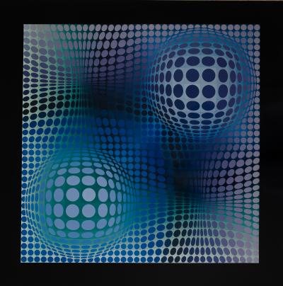Victor VASARELY : FENY - Estampe offset 2