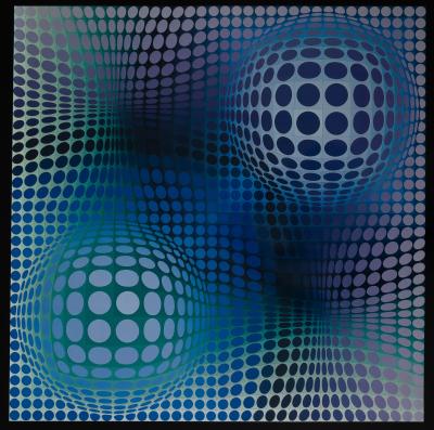 Victor VASARELY : FENY - Estampe offset 2