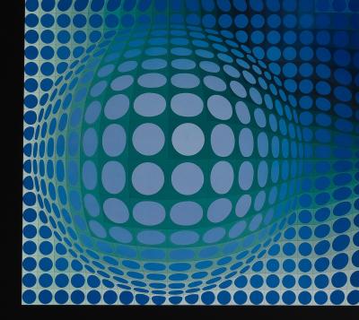 Victor VASARELY : FENY - Estampe offset 2