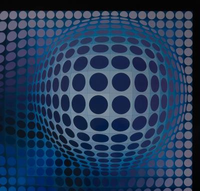 Victor VASARELY : FENY - Estampe offset 2