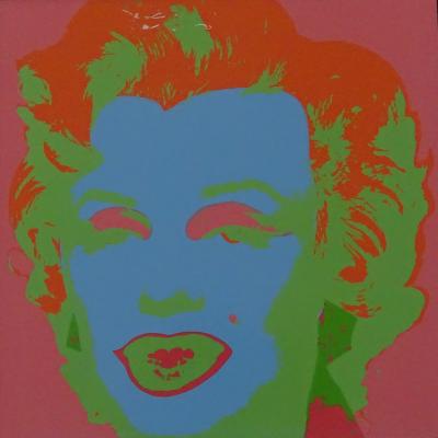 Andy Warhol - Marilyn 1987 - Sérigraphie en couleurs 2