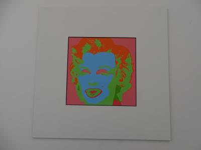 Andy Warhol - Marilyn 1987 - Sérigraphie en couleurs 2