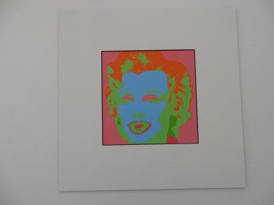 Andy Warhol - Marilyn 1987 - Sérigraphie en couleurs 2