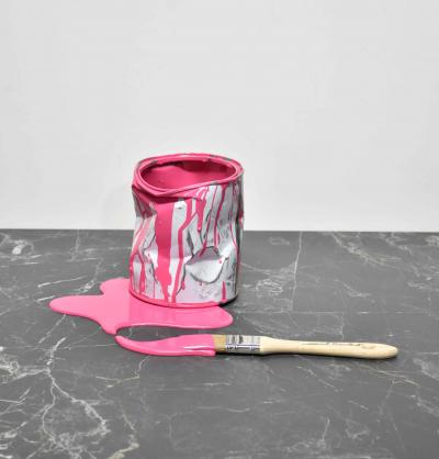 Yannick Bouillault - Break time rose - Acier 2