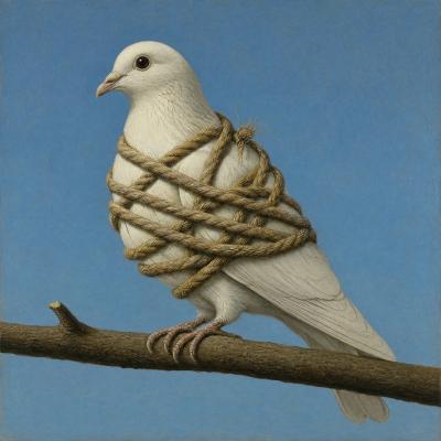 Mr Strange - The Dove - 2026  - Giclée sur papier Hanhemühle 2