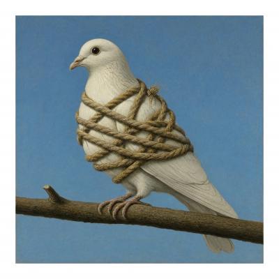 Mr Strange - The Dove - 2026  - Giclée sur papier Hanhemühle 2