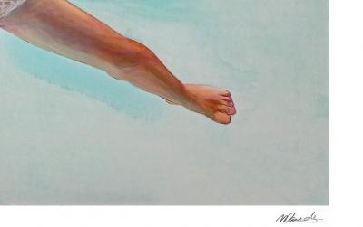 Maude OVIZE - Equilibre, 2025 - Sérigraphie originale signée et numérotée 2
