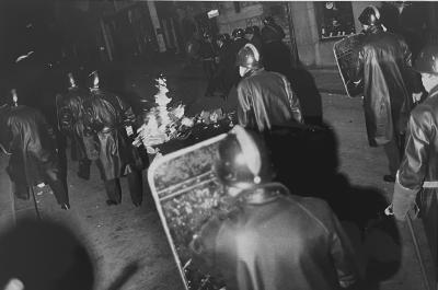 AP - Charge des policiers Mai 68 - Tirage argentique 2