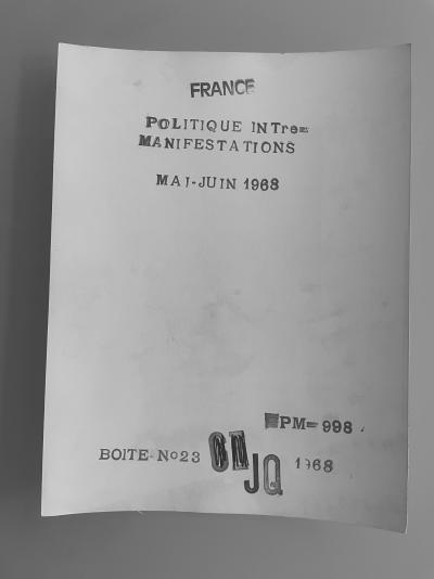 AFP - Policier Blessé Mai 58 - Tirage argentique 2