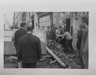 AP - Barricade Mai 68 - 2 - Tirage argentique 2