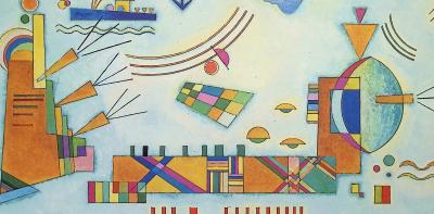 Vassily KANDINSKY : Paysage musical - Lithographie signée 2