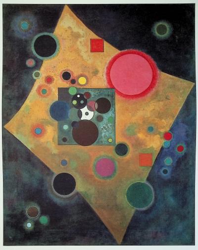 Vassily KANDINSKY : Accent en rose - Lithographie signée 2