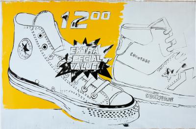Andy WARHOL : Converse - Affiche originale en couleurs 2