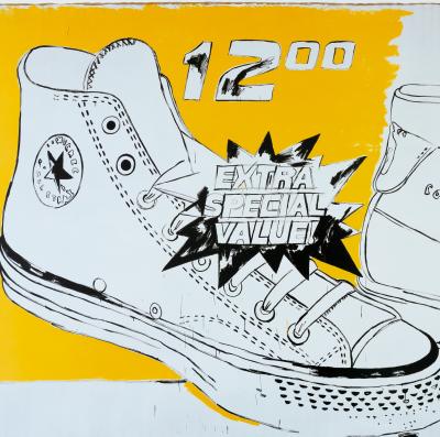 Andy WARHOL : Converse - Affiche originale en couleurs 2