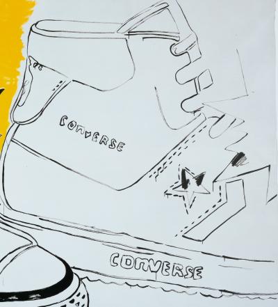 Andy WARHOL : Converse - Affiche originale en couleurs 2