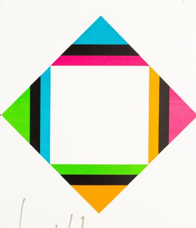 Max BILL: Geometric Composition - Original signed lithograph 2
