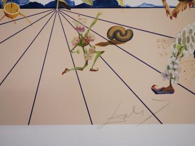 Salvador DALI : Flordali I - Lithographie originale signée 2