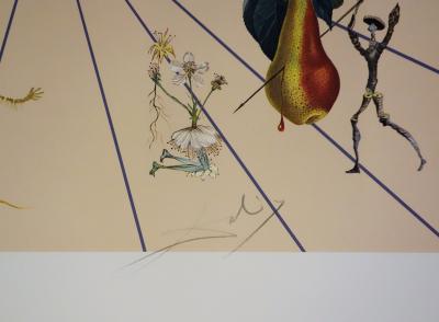 Salvador DALI : Flordali II - Lithographie originale signée 2