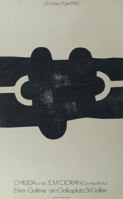 Eduardo CHILLIDA: This Damned Me - Original Lithograph 2