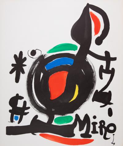 Joan MIRO : Las essencias de la Terra - Lithographie originale signée
