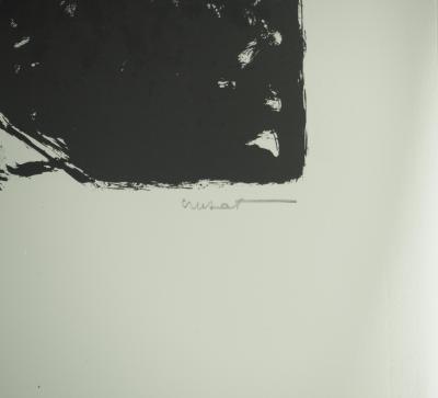 Roger CRUSAT : Clown au chapeau - Lithographie originale signée 2