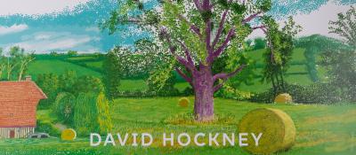 David HOCKNEY : Après la moisson - Affiche originale en couleurs 2