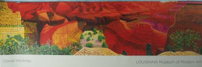 David HOCKNEY : Closer Grand Canyon - Affiche en couleurs 2