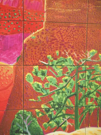 David HOCKNEY : Closer Grand Canyon - Affiche en couleurs 2