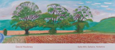 David Hockney: Autumn in Thixendale - Original color poster 2