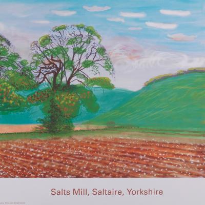 David Hockney: Autumn in Thixendale - Original color poster 2