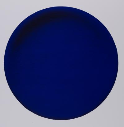 Yves KLEIN (d’après) IKB 54 - Affiche originale en couleurs 2