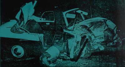 Andy WARHOL : Green disaster - Affiche originale en couleurs 2