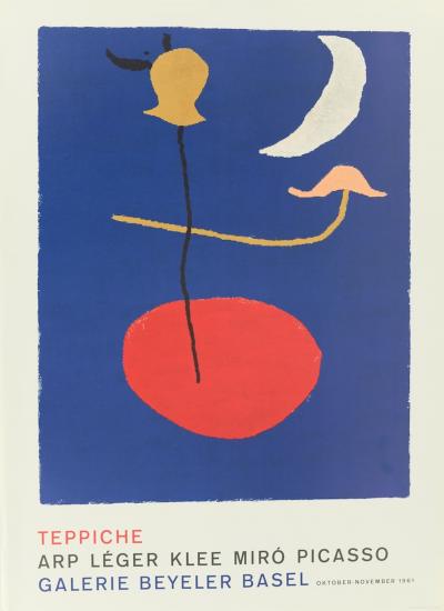 Joan MIRO : Danseuse espagnole  - Affiche originale en couleurs 2