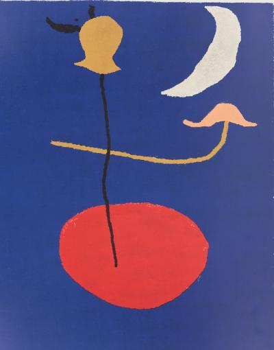 Joan MIRO : Danseuse espagnole  - Affiche originale en couleurs 2