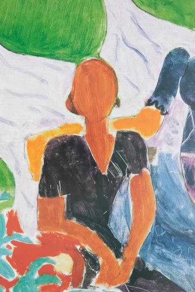 Henri MATISSE : Deux femmes dans un intérieur - Affiche originale signée 2