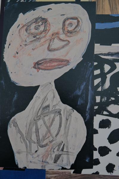 Jean DUBUFFET : Expo 1978 - Affiche originale en couleurs 2