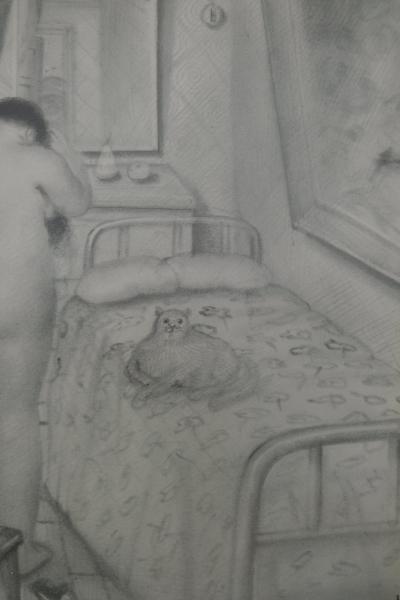 Fernando BOTERO : La toilette - Affiche originale signée 2