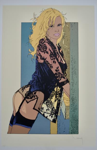 Francq - De groot - Pin up - Sérigraphie 2