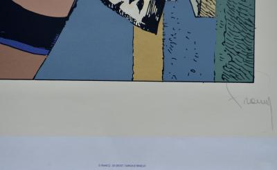 Francq - De groot - Pin up - Sérigraphie 2