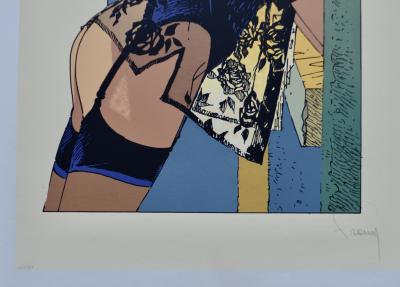 Francq - De groot - Pin up - Sérigraphie 2