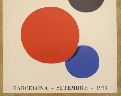 Alexander Calder  - Sala Gaspar, 1973 - Affiche originale d’exposition 2
